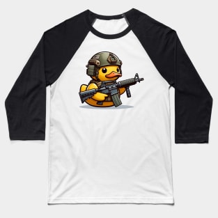 tactical Rubber Duck Baseball T-Shirt